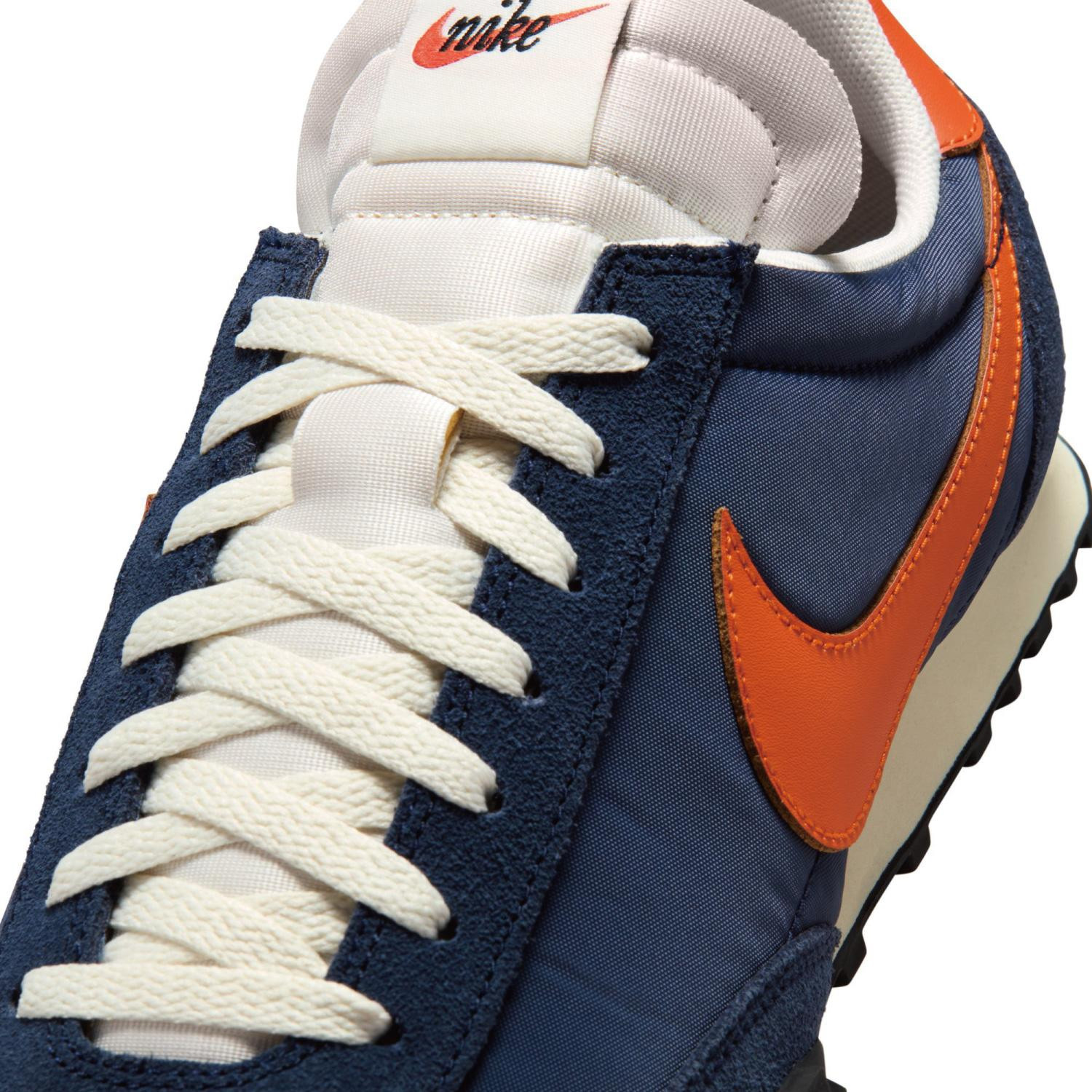 Nike Waffle Racer IM8658-400 Midnight Navy Safety Orange-Sail Men’s Size