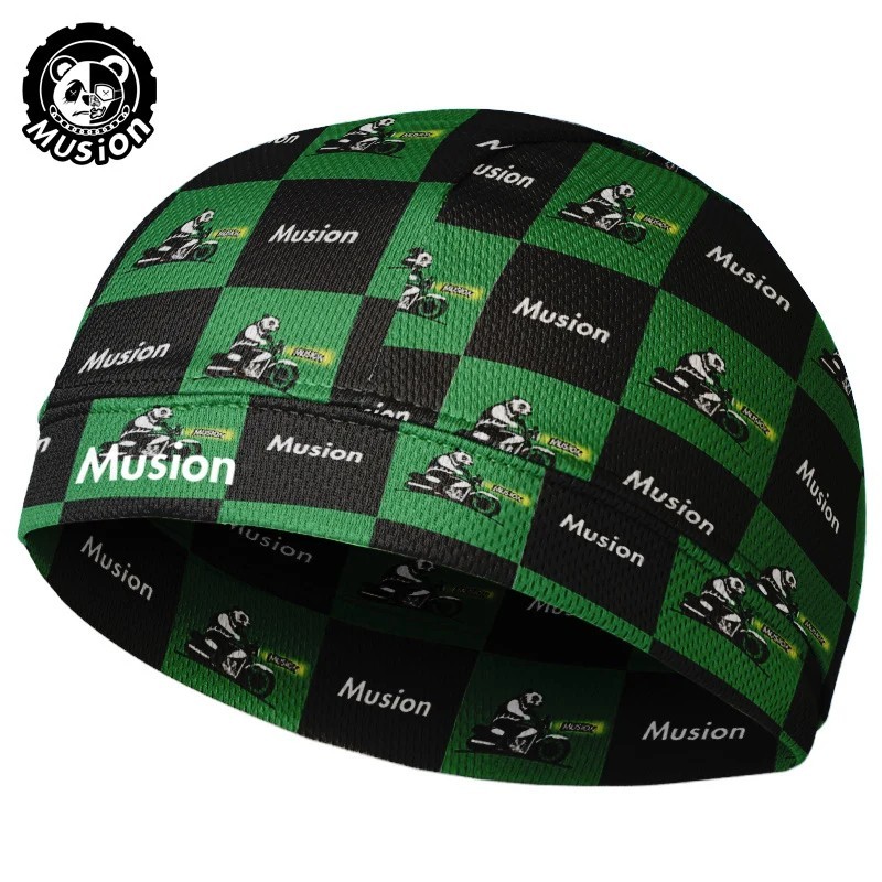 Motorcycle Helmet Liner Skull Cap Doo Rag Durag Biker Head Wrap Sweat Wicking **