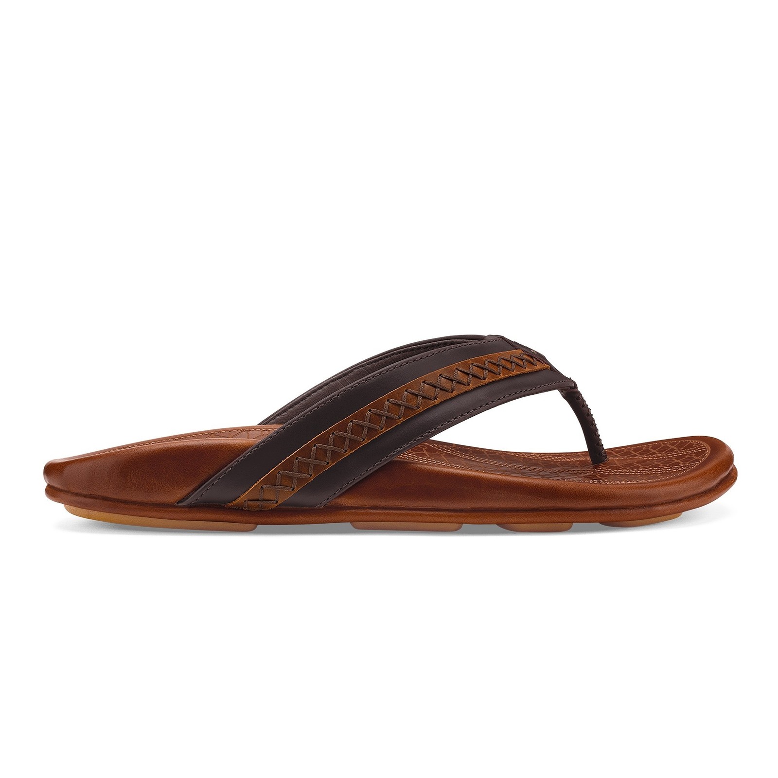 Olukai Mea Ola Nuʻu – Dark Java / Tan – Size 7-15 Men’s NEW