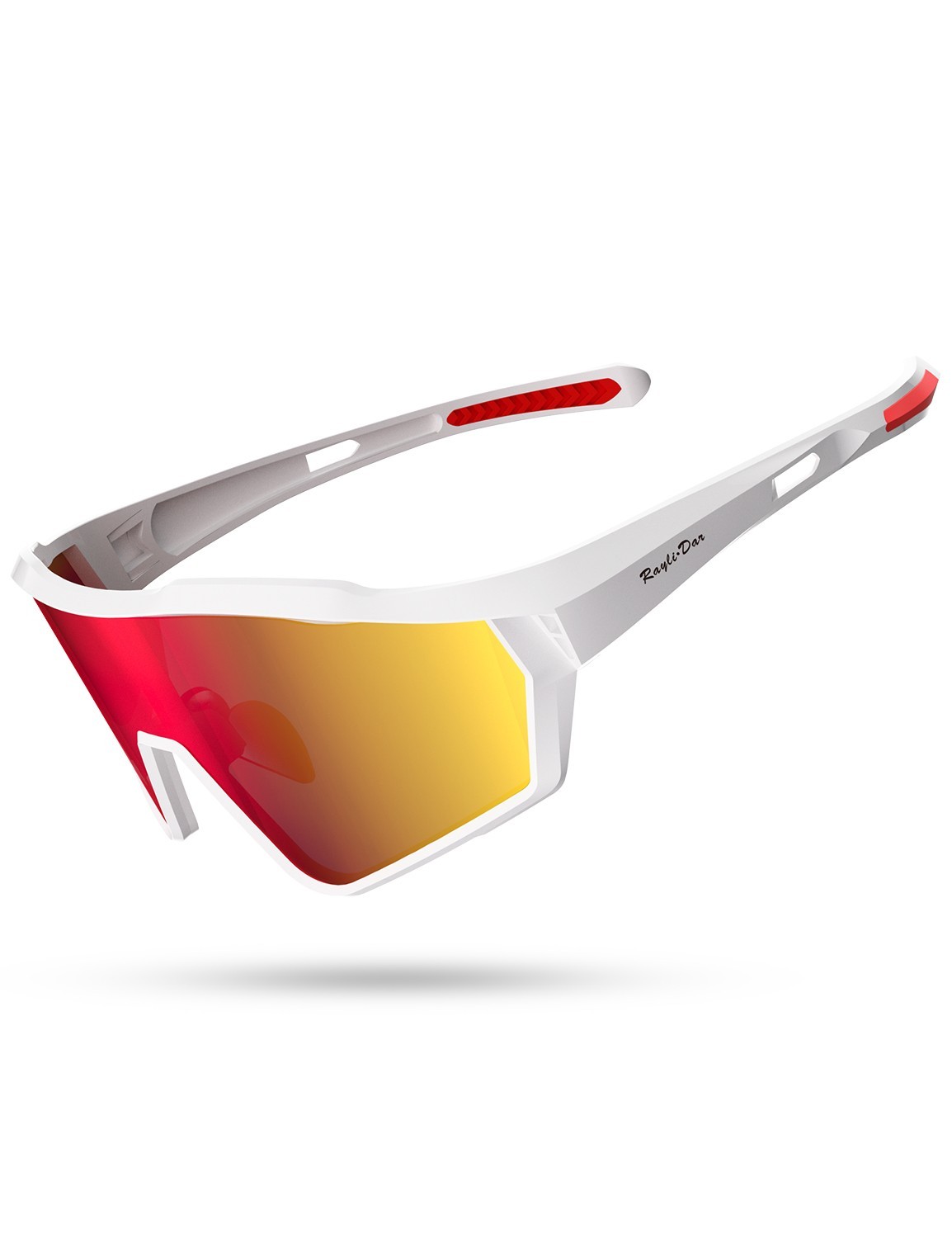 Rayli.Dar Polarized Sports Sunglasses for Men & Women UV400 TAC HD Lenses, Ultra