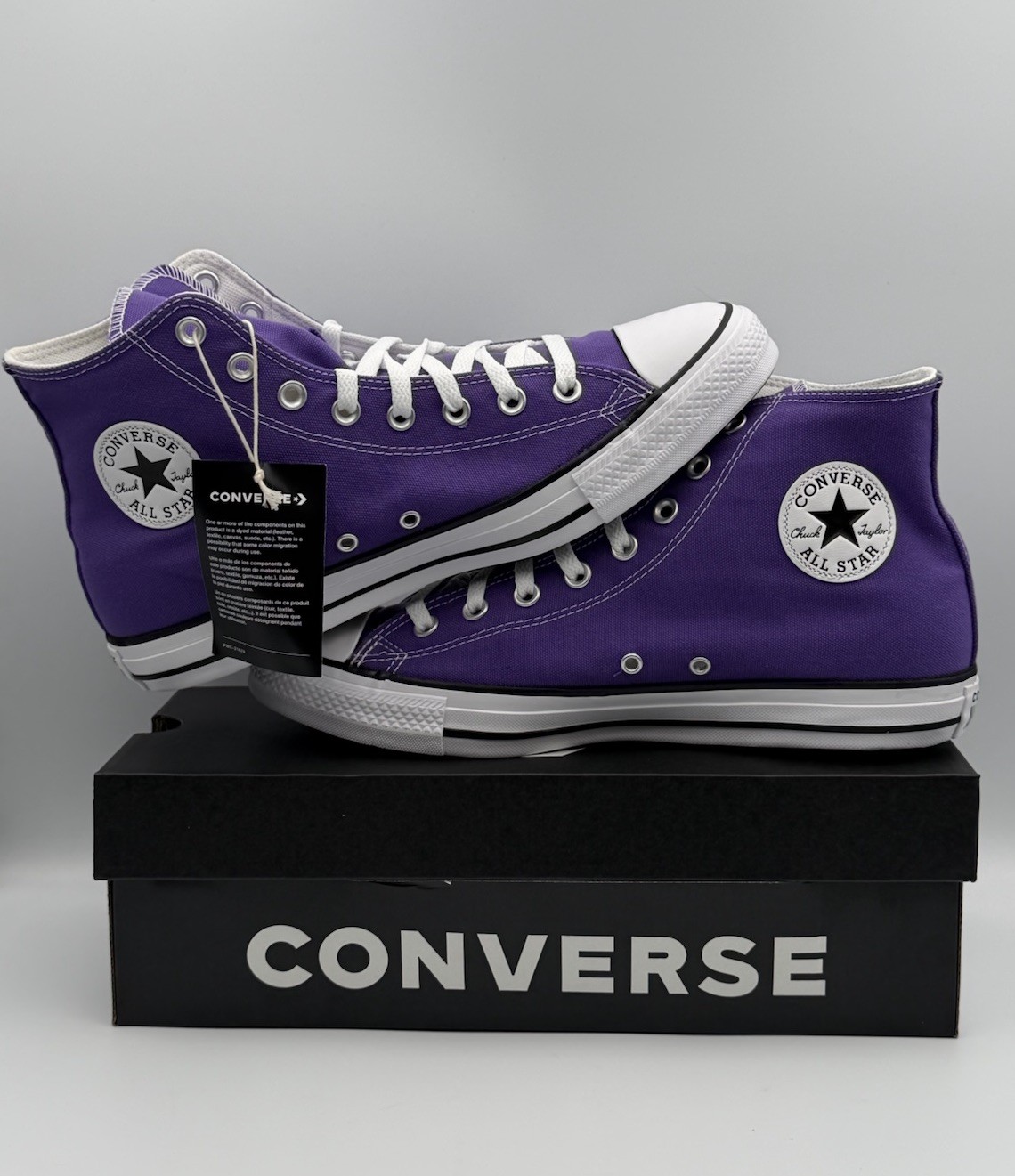 Converse Chuck Taylor All-Star HighTop Sneakers Electric Purple | CHOOSE SIZE!