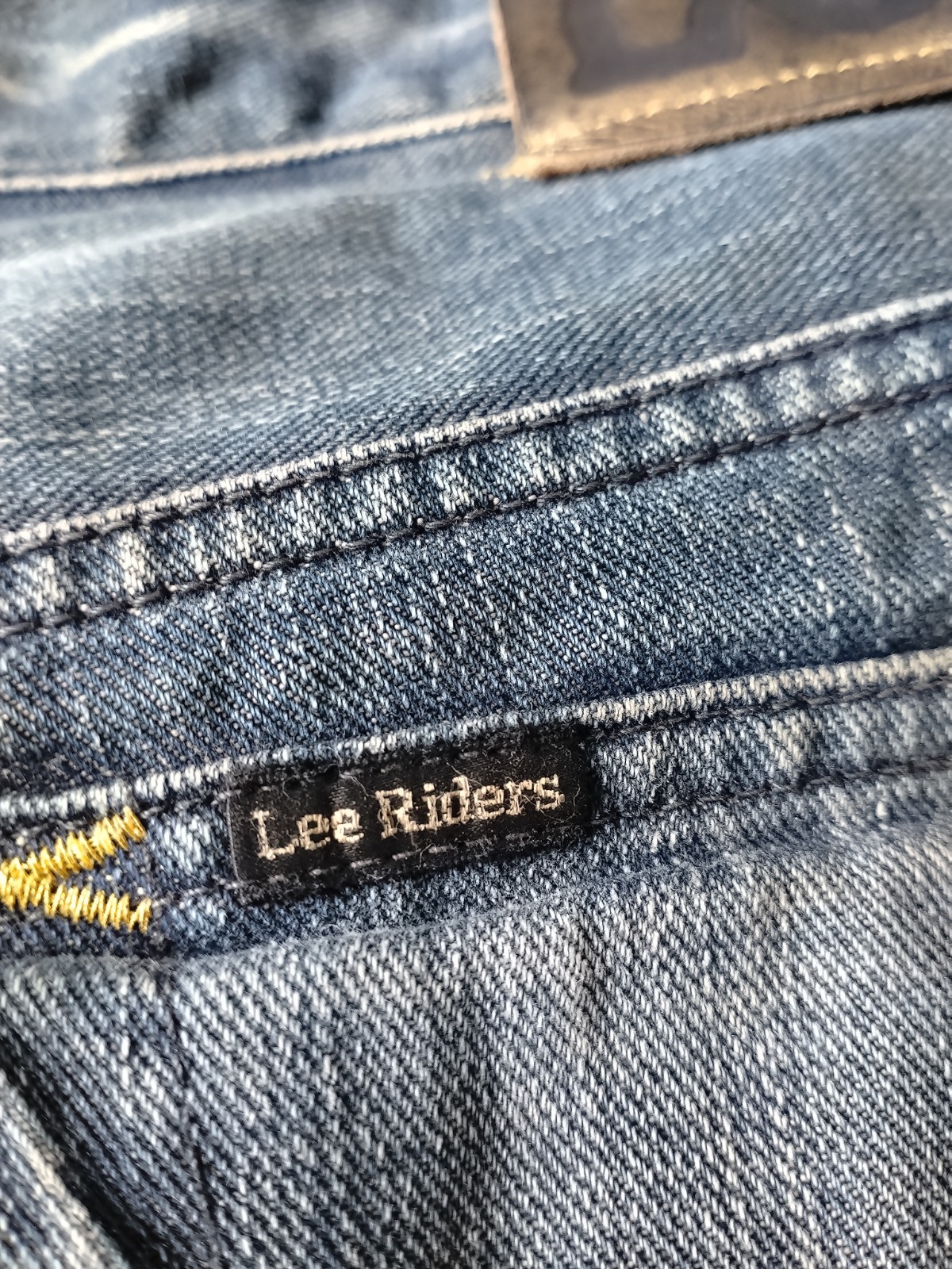 Lee Riders Gold Label LM2205 Bootcut Flare Denim Jeans Distressed Made In Japan