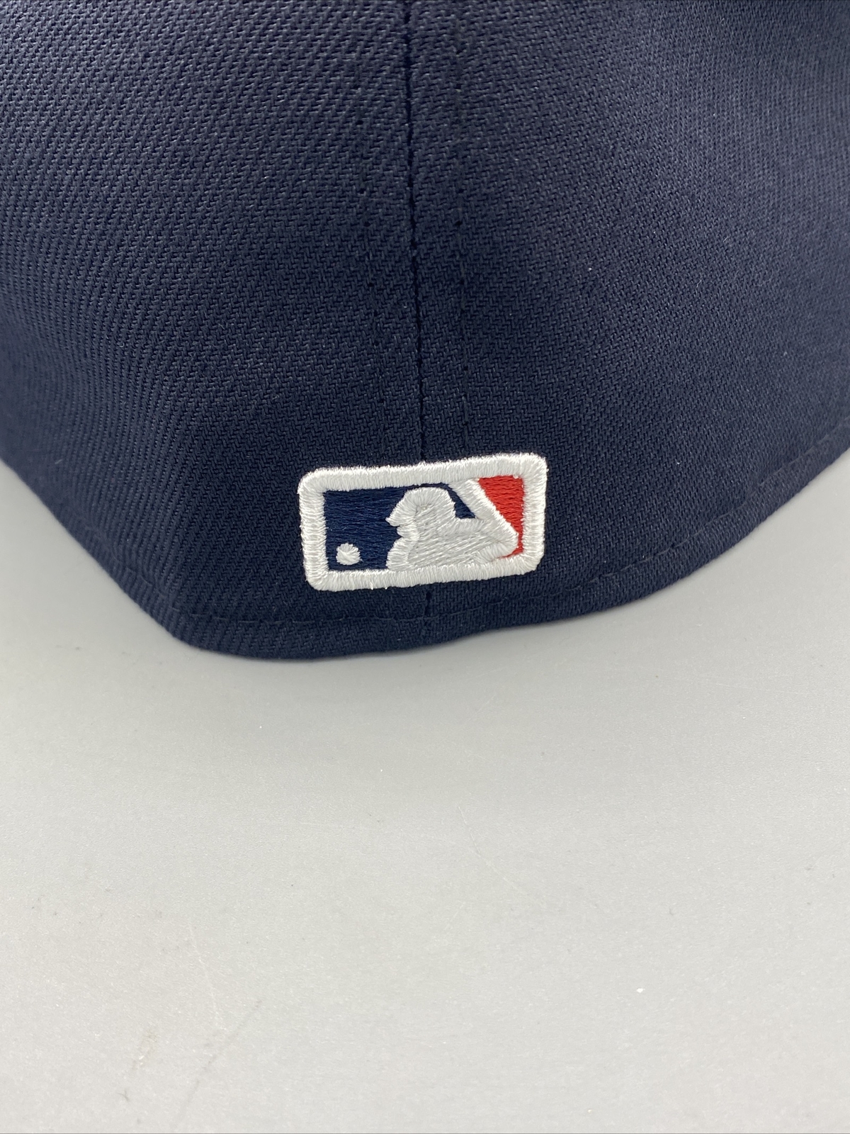 Atlanta Braves World Series 2021 Patch New Era 59FIFTY 2 Tone Fitted Hat 7 1/2