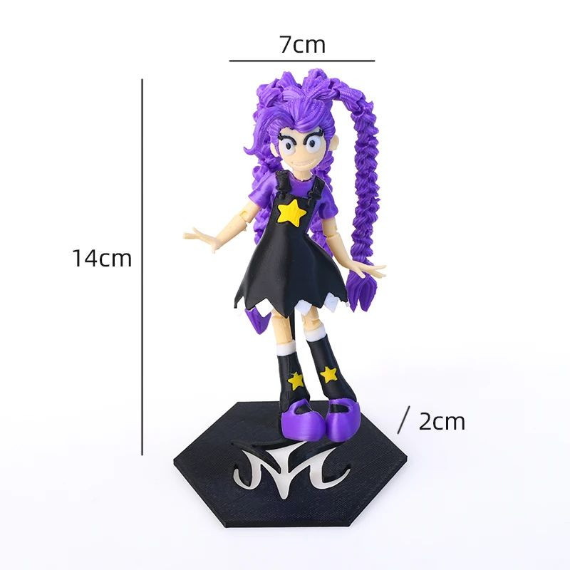 3D Printed Horror Monster Figure Articulated Movable Toy Desktop Decor Stress US