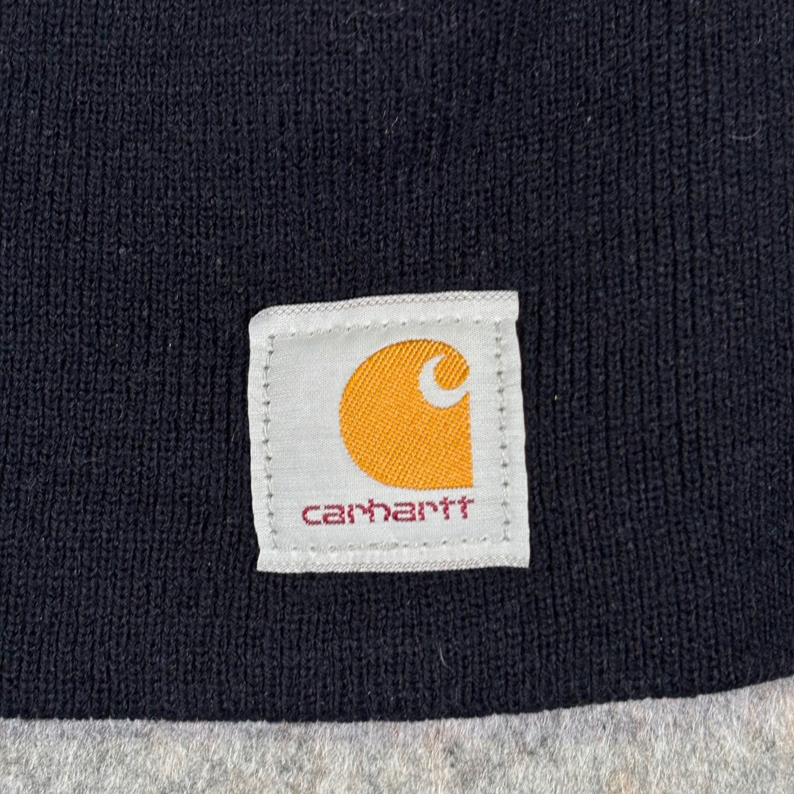 Carhartt Watch Beanie Knit Hat Navy One Size Acrylic A205 Workwear Skater Grunge