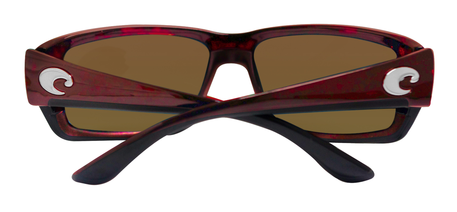 Costa Del Mar fantail tortoise frame green mirror polarized 580 plastic lens new