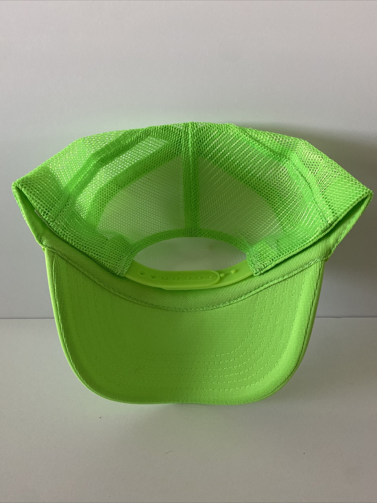 Vintage Kawasaki Motorcycle Trucker Hat Adjustable snapback Hat Neon Green