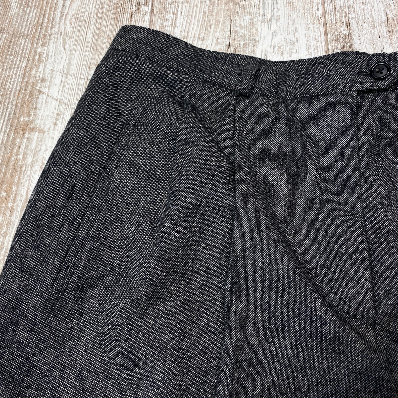 Polo Ralph Lauren Pants Mens 35×30 Wool Cashmere Pleated Cuffed Pants 7446