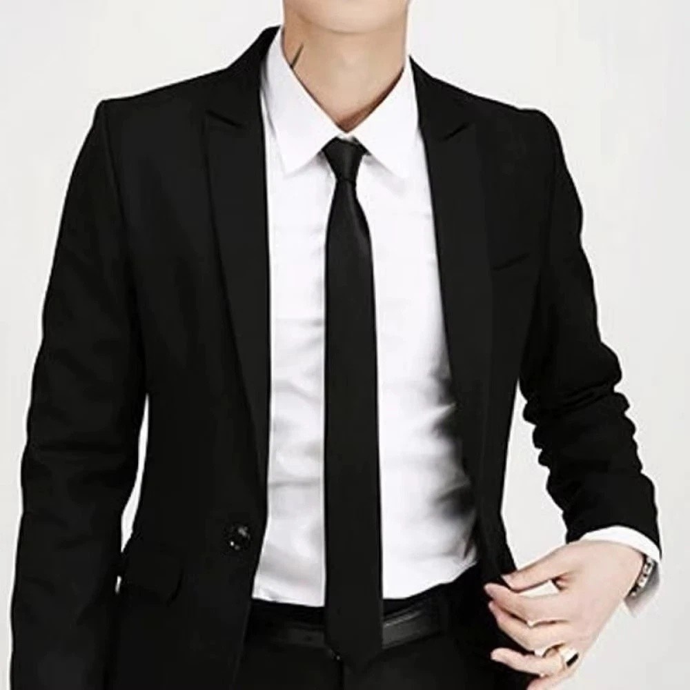 New Men’s Dress Tie Solid Color Classic Neck Tie Necktie Wedding Formal USA