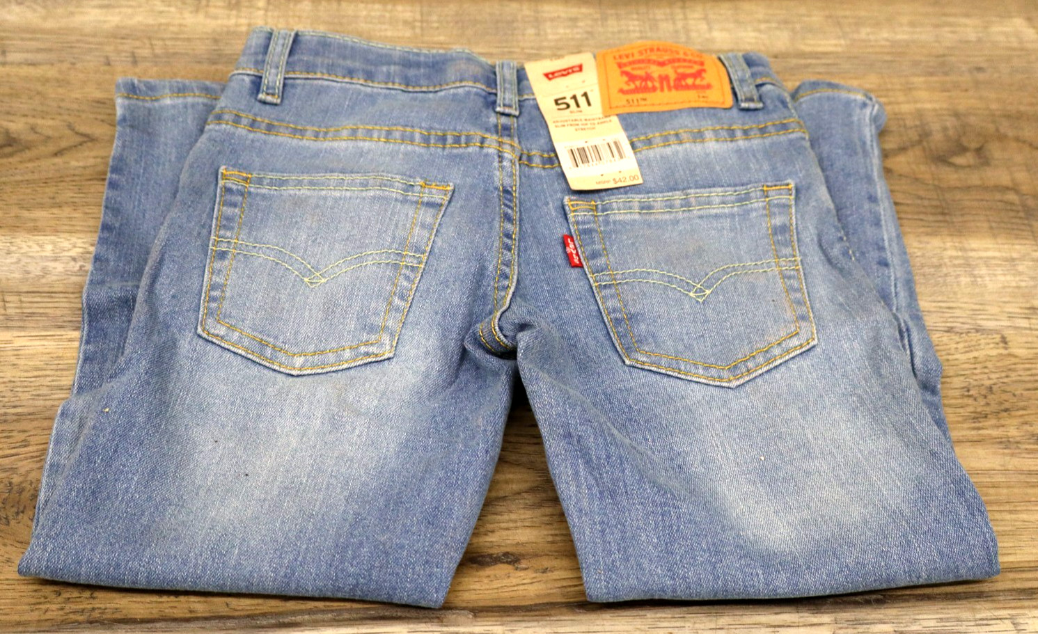 Levi’s 511 Slim Boys Jeans Medium Wash Size 5 Reg Kids Jeans