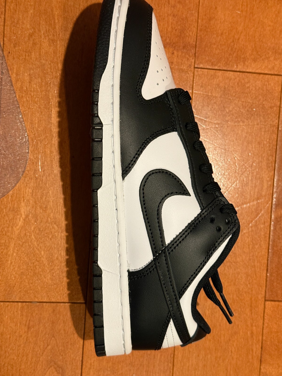 BRAND NEW IN BOX Nike Dunk Low Panda Black/White Athletic Sneakers 8.5 M / 10 W