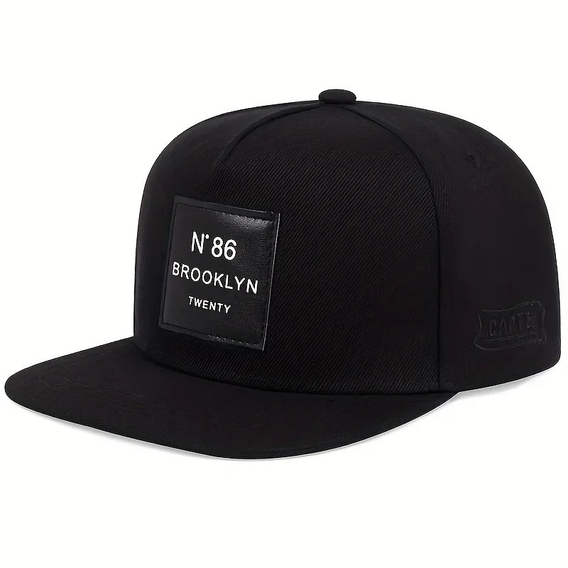 Brooklyn NYC Snapback Hat–Flat Brim Streetwear New York NY Cotton Baseball Cap