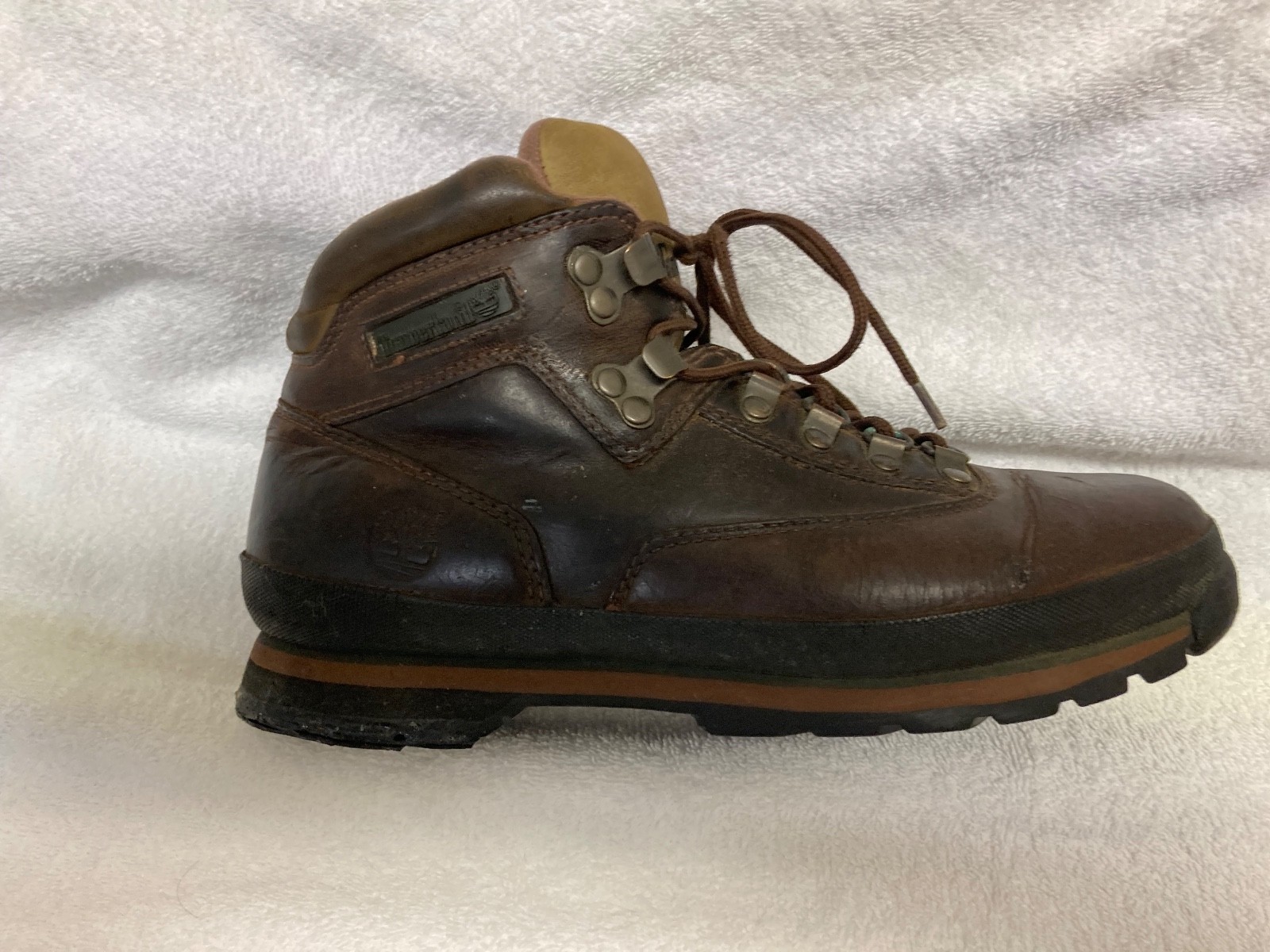 Timberland leather boots Madsen model mens 9M brown 95100