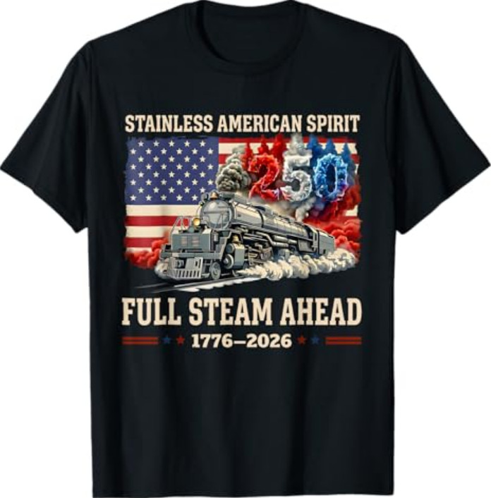 Big Boy 4014 Vintage 250 Steam Locomotive Railroad Train T-Shirt
