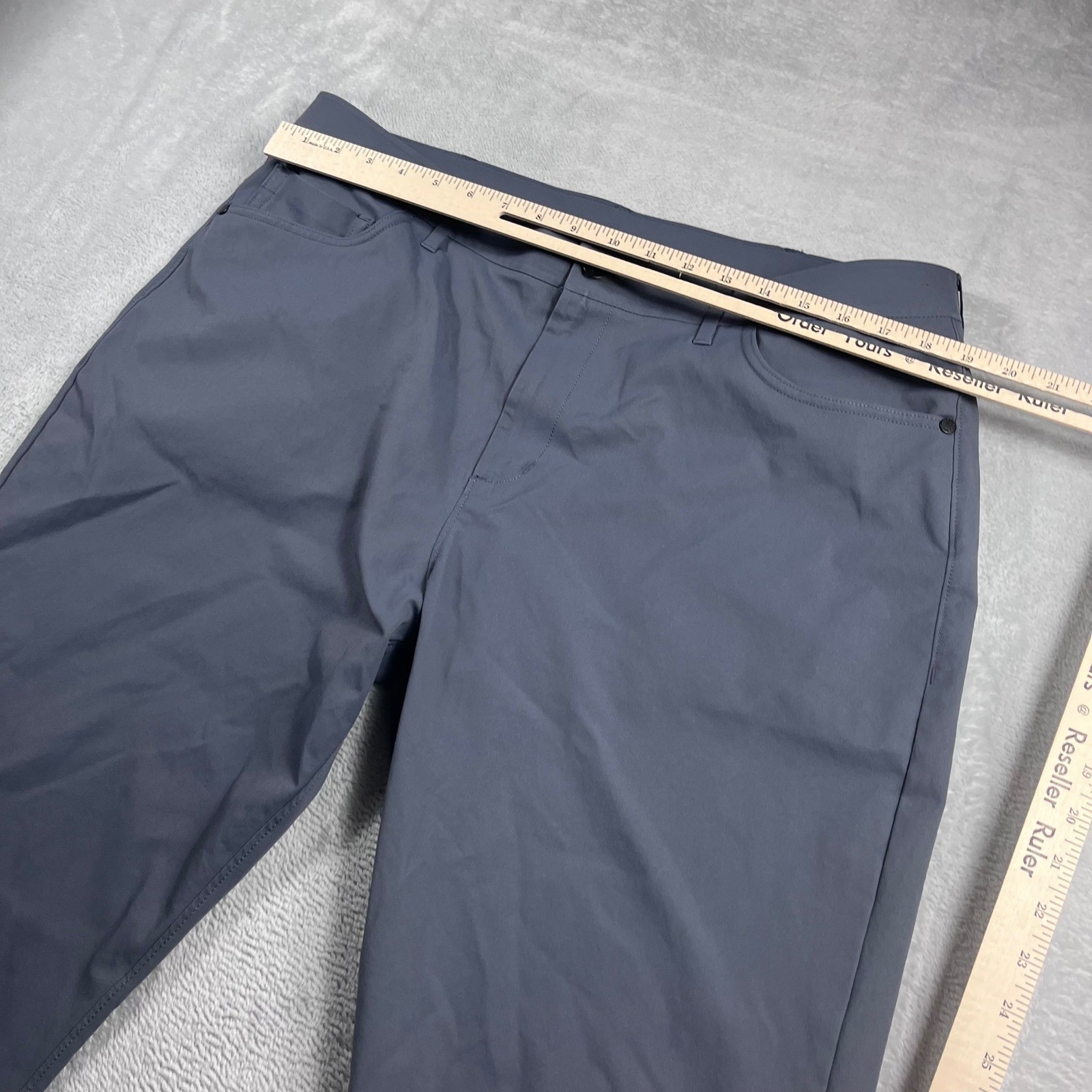 Public Rec Mens All Day Every Day 5-Pocket Pants Grey 38/30 Tech Trousers