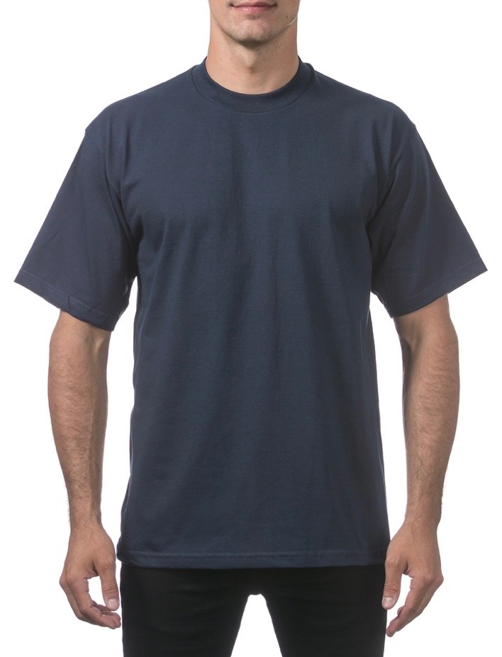 PROCLUB MENS HEAVYWEIGHT SHORT SLEEVE T SHIRTS PRO CLUB CASUAL COTTON TEE SHIRT