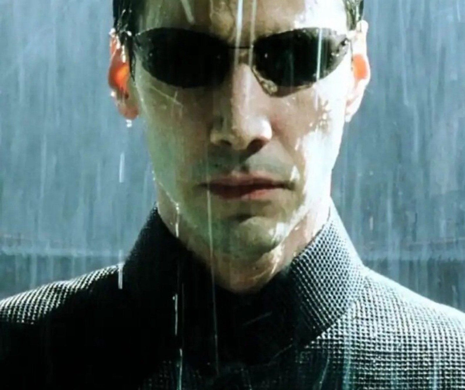 Fashion Cool The Matrix Neo Style Polarized Sunglasses Ultralight Rimless Men