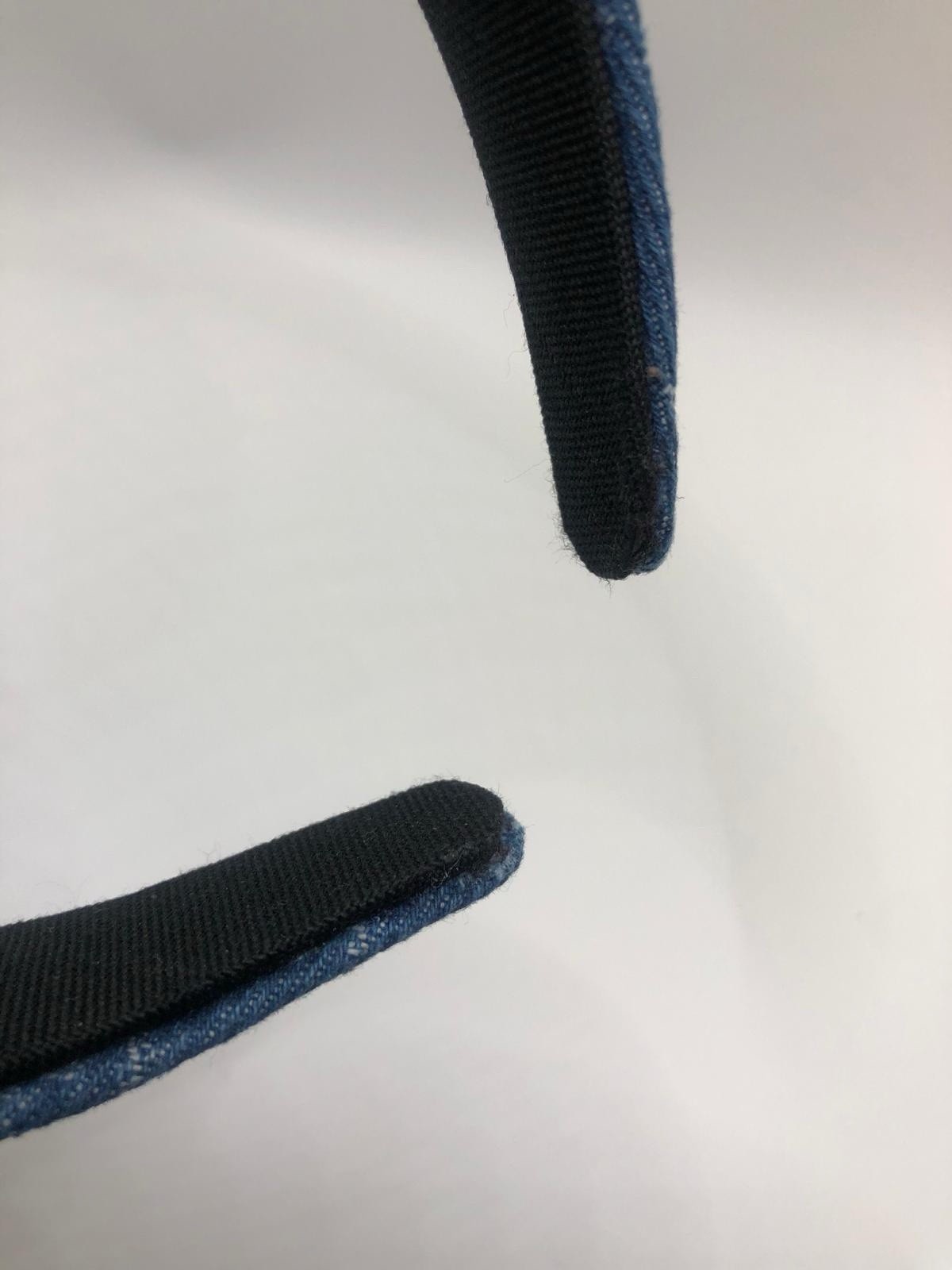 Gucci Monogram Blue Denim Headband