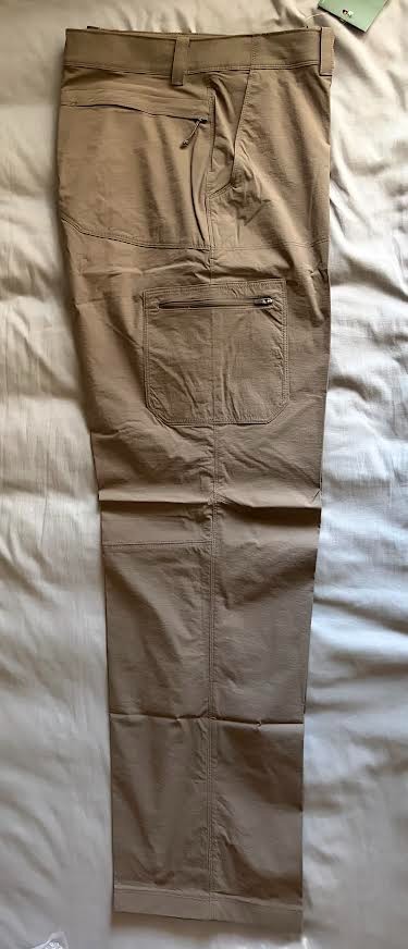 L.L.Bean Men’s Cresta Hiking Pants 38X36 Nylon Stretch Outdoor Cargo Pants