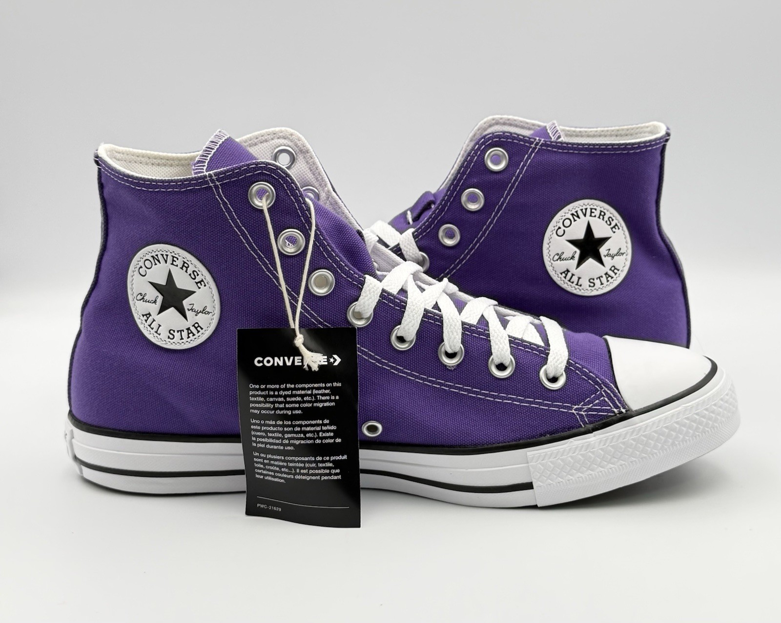 Converse Chuck Taylor All-Star HighTop Sneakers Electric Purple | CHOOSE SIZE!