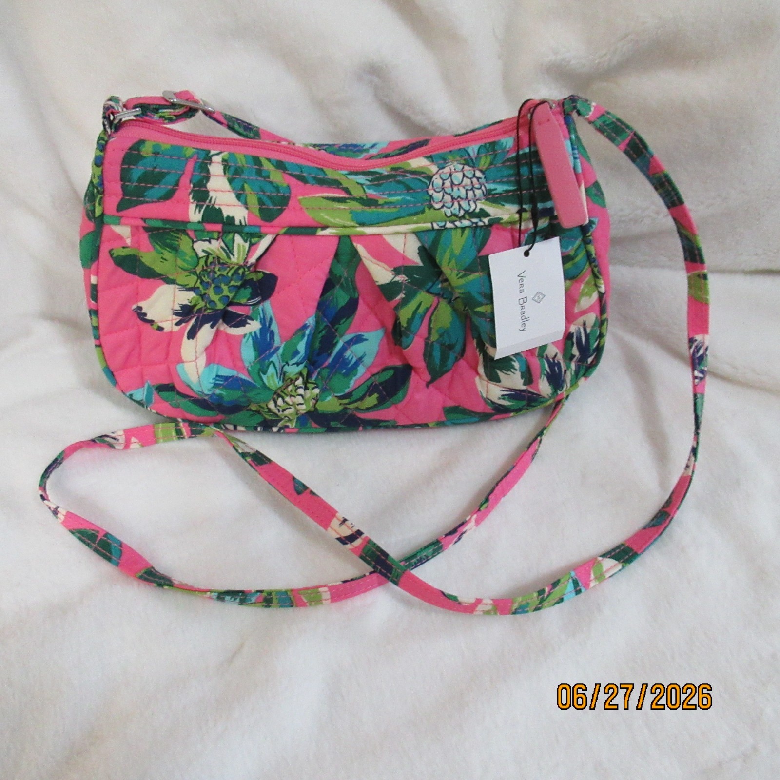 NWT Vera Bradley Tropical Paradise small crossbody