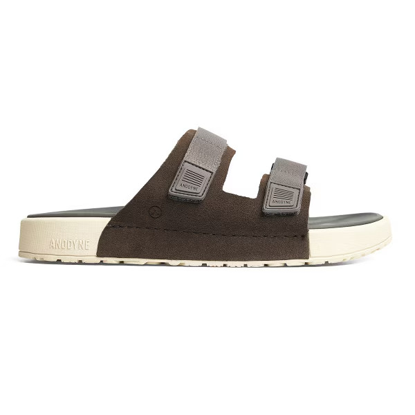Men’s Two Strap Premium Suede Sandal