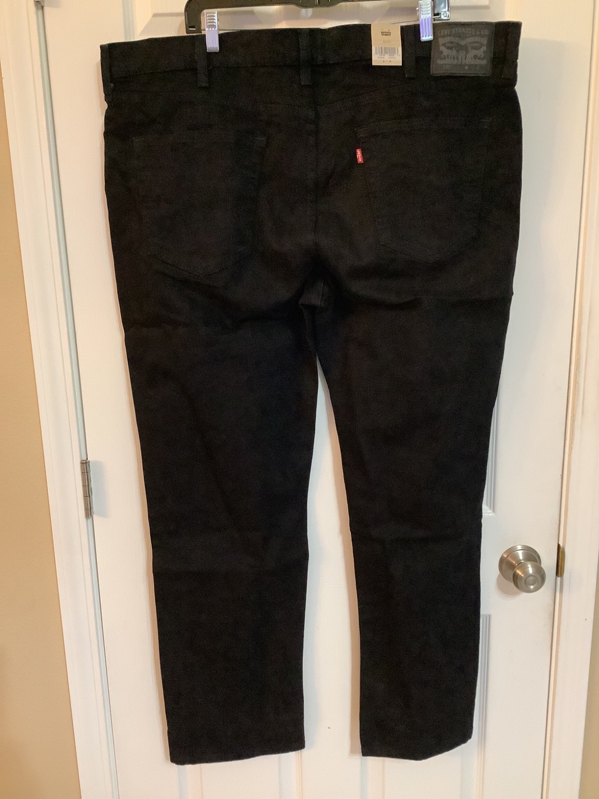 Levi’s 541 Jeans Men’s Athletic Taper All Seasons Tech Stretch 44×34 Black Color