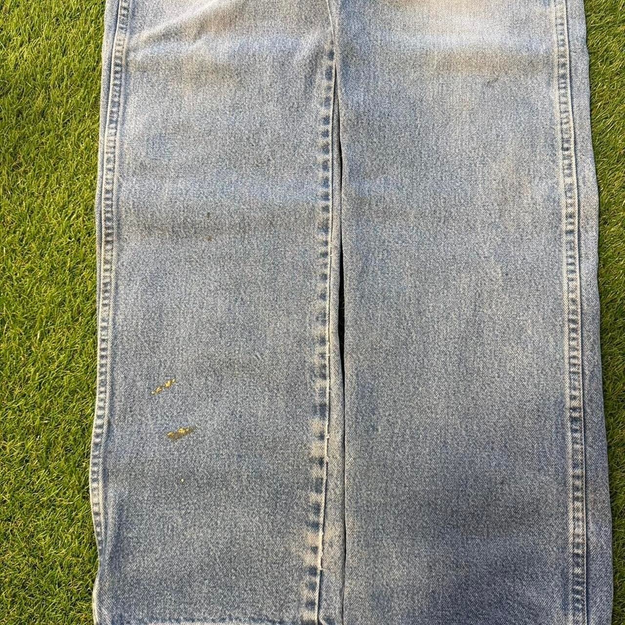 Wrangler Cowboy Cut Straight fit light wash jeans 35×34