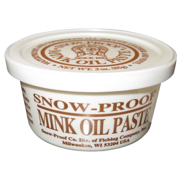 Fiebing’s SNOW PROOF MINK OIL PASTE 3 oz