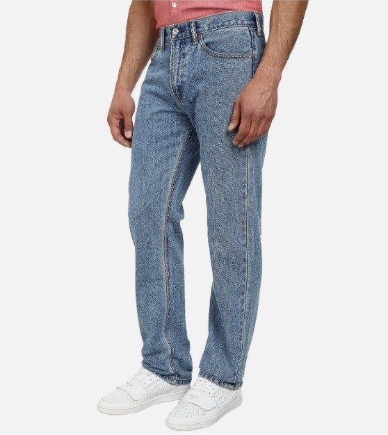 Levi’s® 505® Men’s Regular Fit Jeans Light-Stonewash, 36W x 30L. NEW SEALED!!!