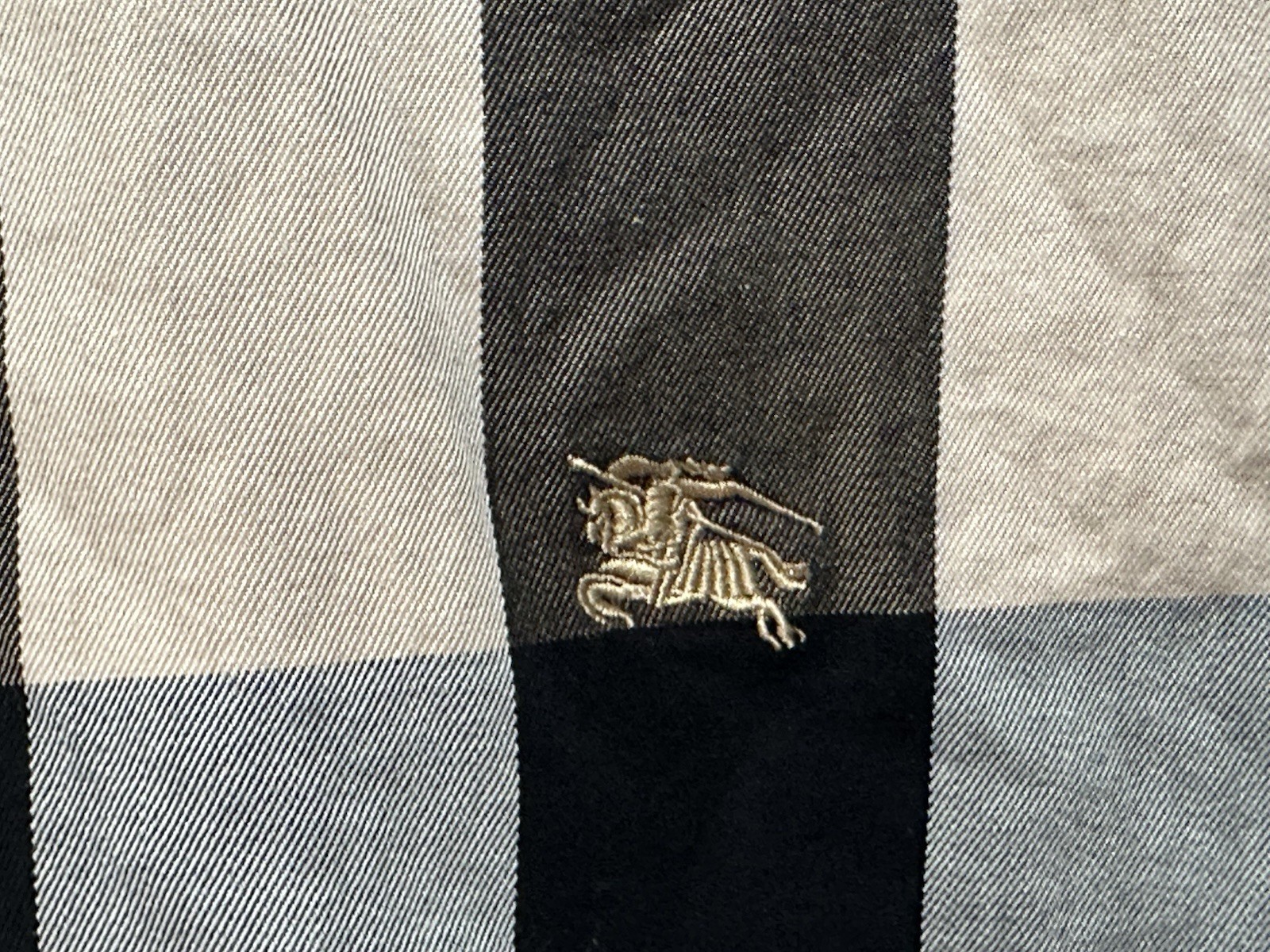 Burberry London Women XXL Long Sleeve Button Front 100% Cotton Designer Shirt