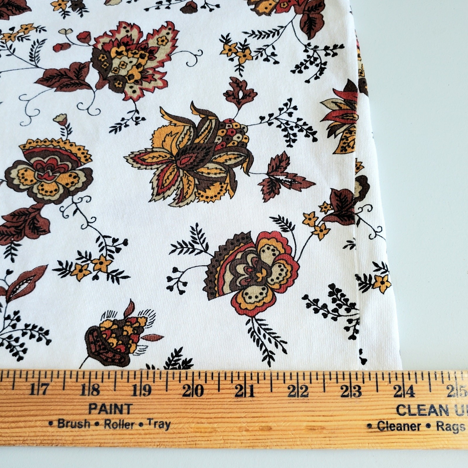 Women VTG 80s 90s Fall Floral Tee Shirt XL Nature Goblincore Norm Autumn USA NEW
