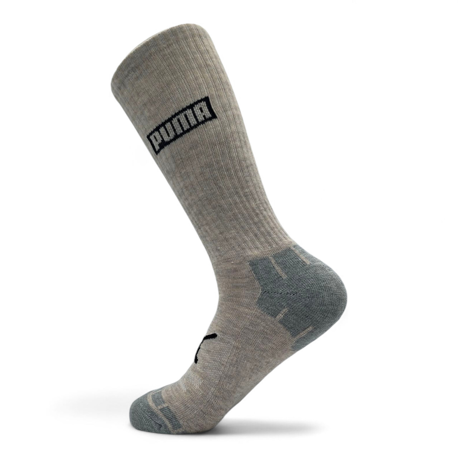mens puma Crew Socks 6 pairs sport athletics sports cushion, mesh ventilation
