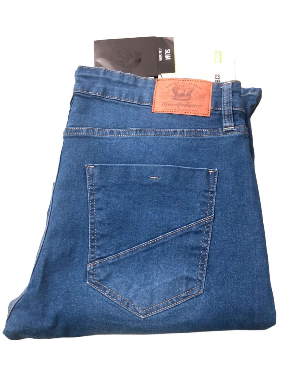 Mens Slim Fit Jeans Stretch Denim Pants Slim Skinny Casual Designer Jeans