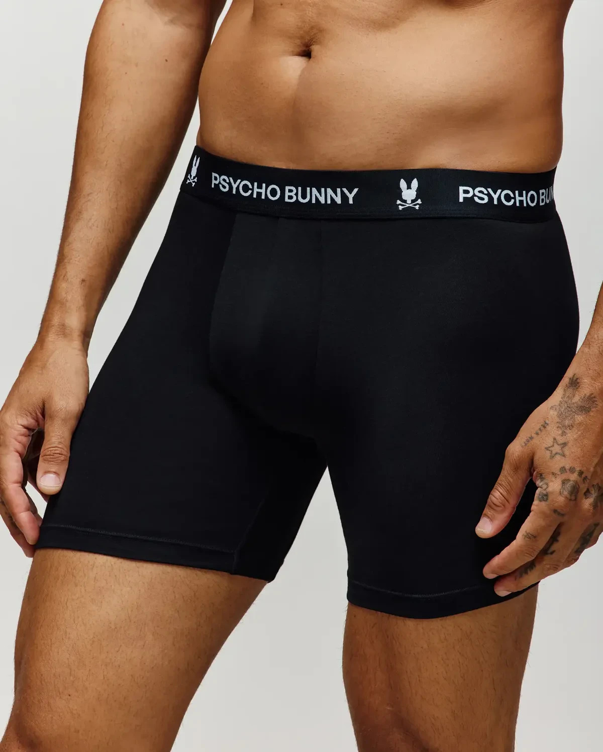 3-Pack New Psycho Bunny Men’s 5.5″ Boxer Briefs Trunks Underwear w/Gift Box