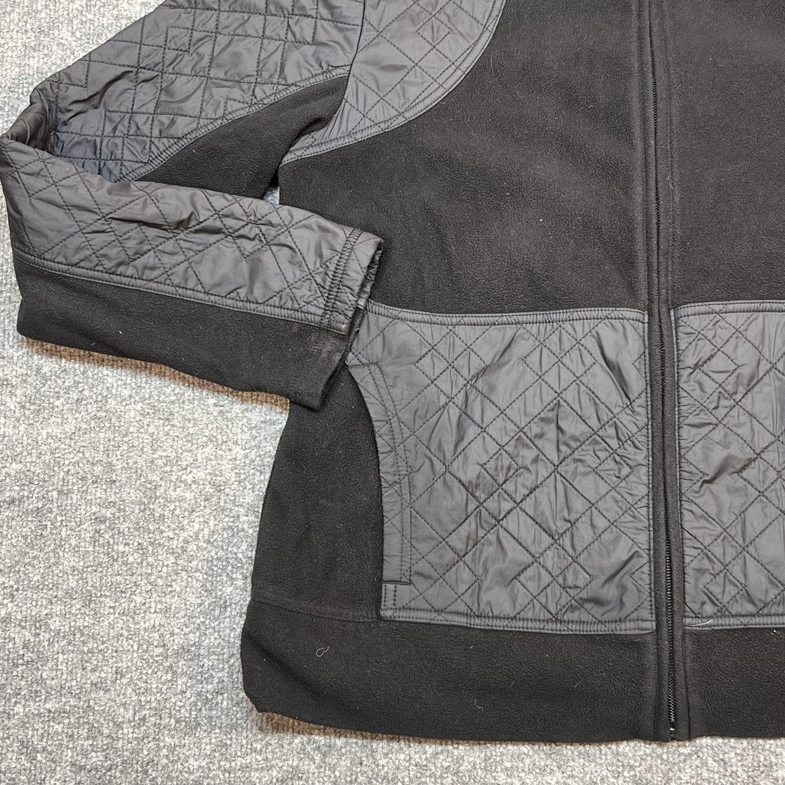 Columbia Titanium Jacket Womens Large Black Fleece Full Zip Insulated Pockets