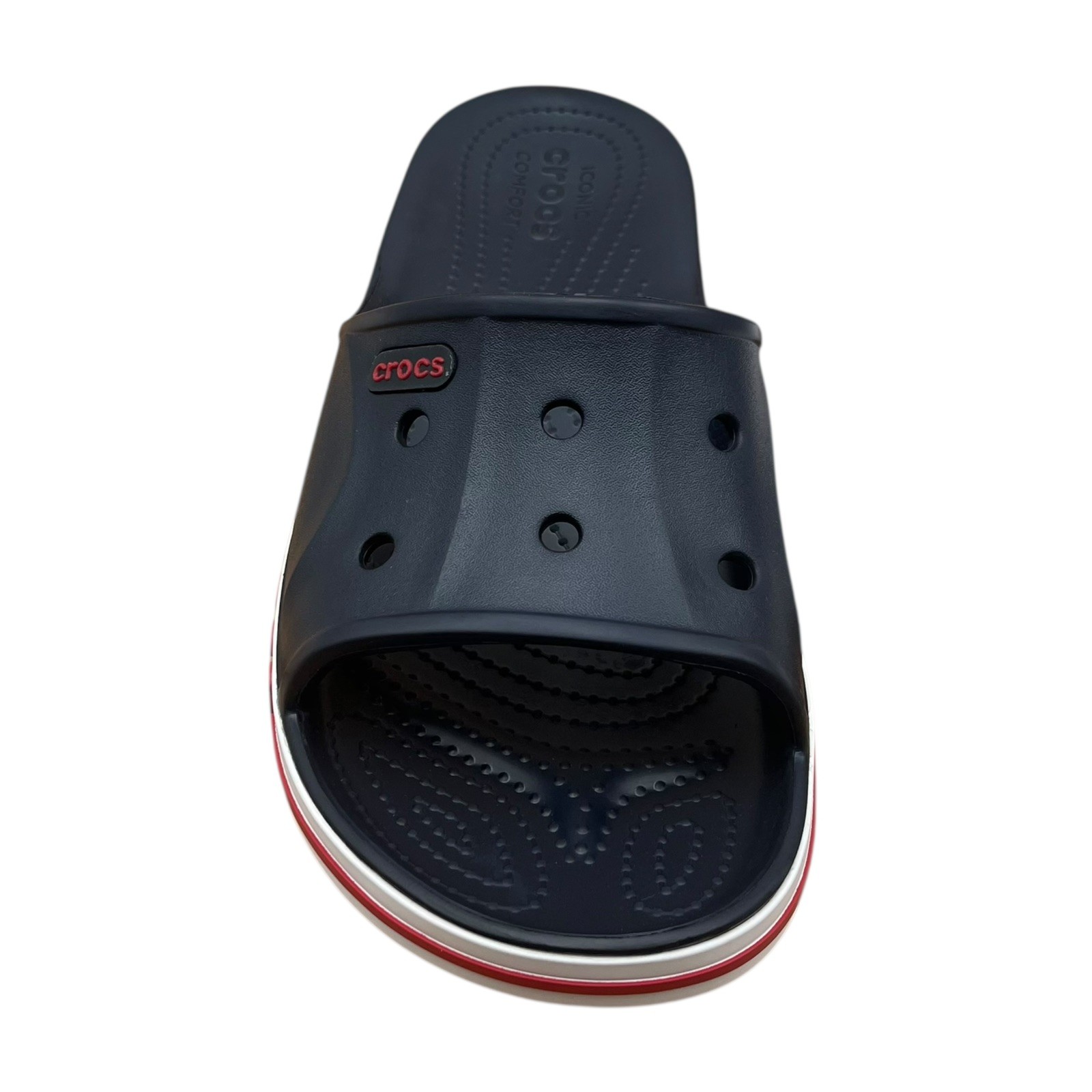 Crocs Bayaband Mens Slide Sandals Size 9 Navy Blue Water Friendly Lightweight