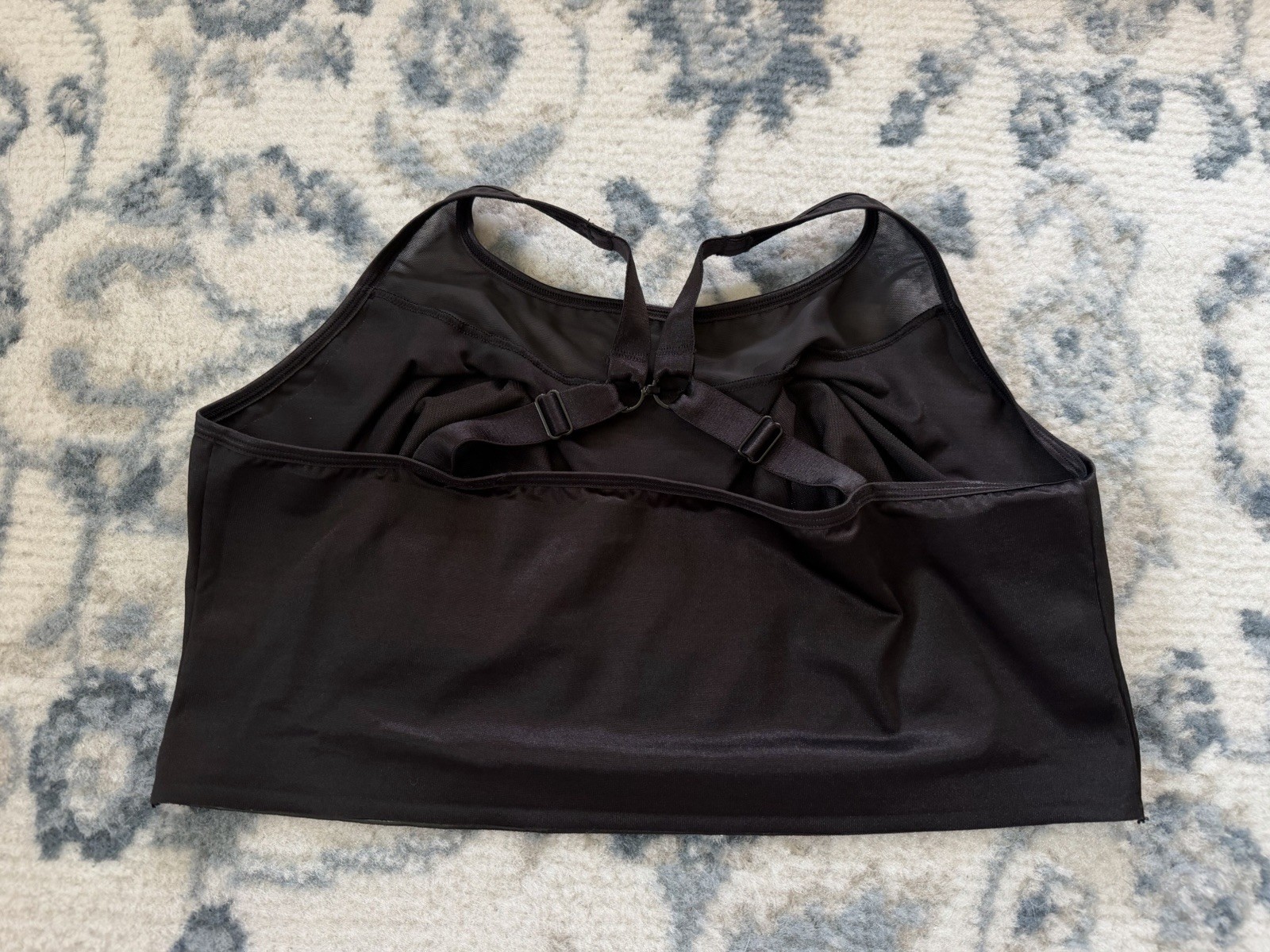 Ruby Ribbon Demiette Bra 44 Black Seamless Shaping Support Style 3043