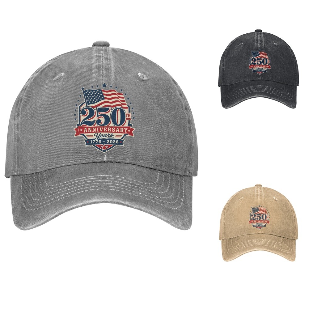 Retro We The People 250th Anniversary Baseball Cap Dad Hat