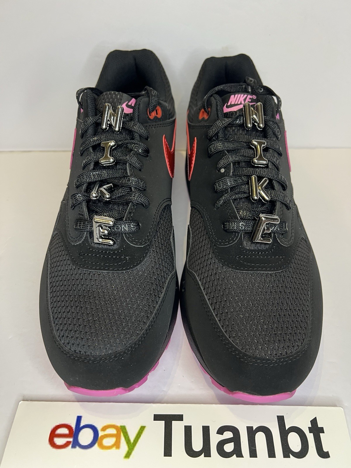 BRAND NEW Nike Air Max 1 PRM Men’s AM1 “Valentine’s Day” Black/Pink HV2302-001