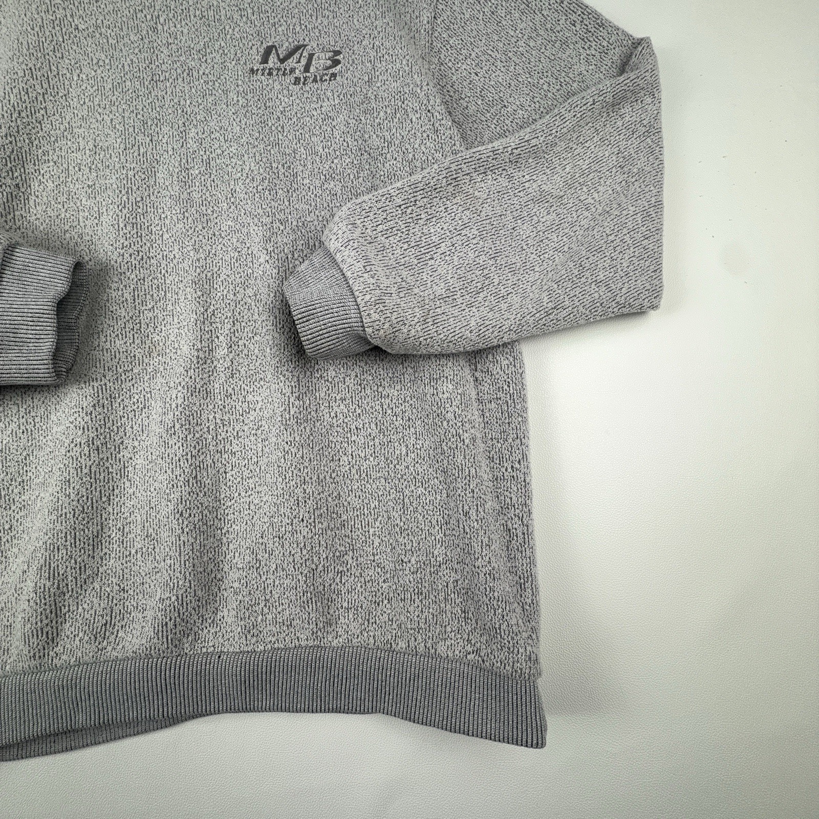 Myrtle Beach Vintage 90’s AKWA Quality Wear Knit Sweater Men’s Large Made in USA