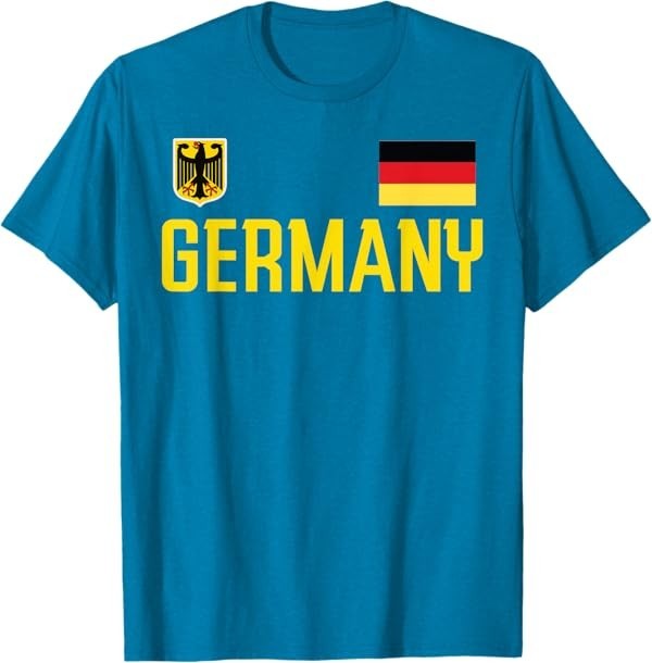 Germany Flag Deutschland Football Soccer Fan Men Women T-Shirt