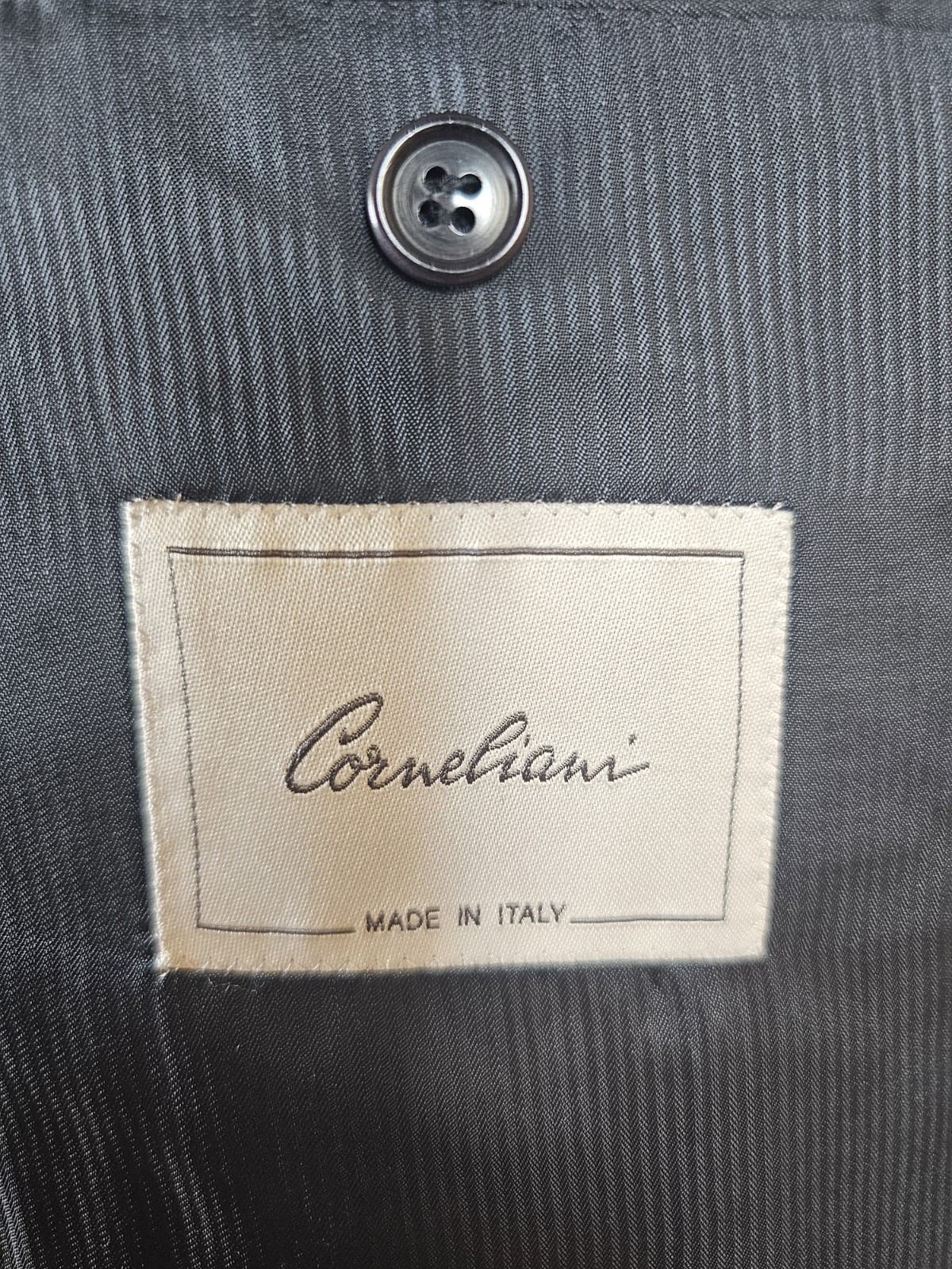 ⭐️🔥Vintage 90s-MINT-RARE-Corneliani-Double Breasted-MICRO CHECK-HOUNDSTOOTH-44R