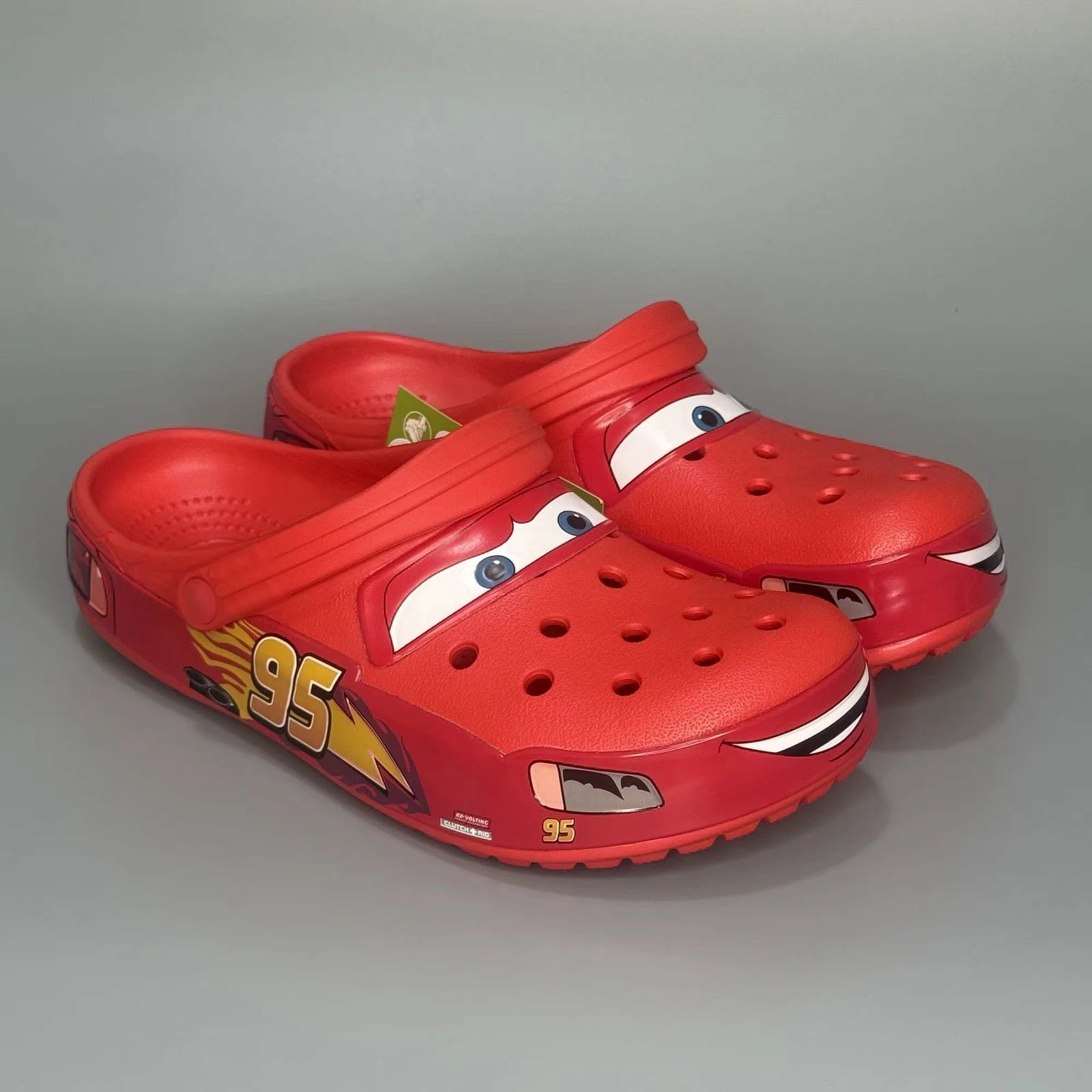 NEW Crocs Lightning McQueen Clog Adult Shoe Limited Classic No Lightup