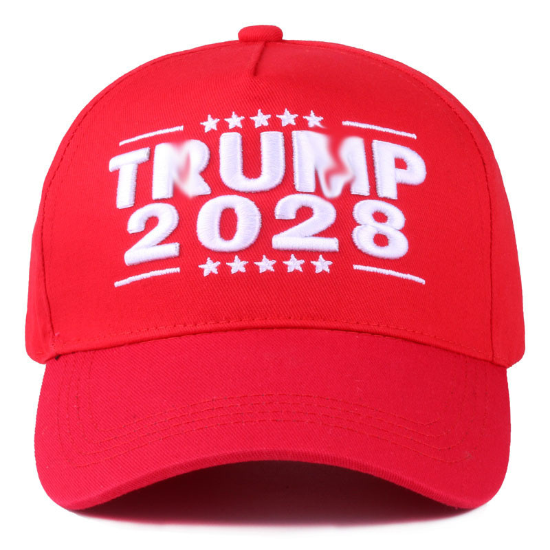 New Trump 2028 Embroidered Baseball Cap MAGA Hat Make America Great Again USA