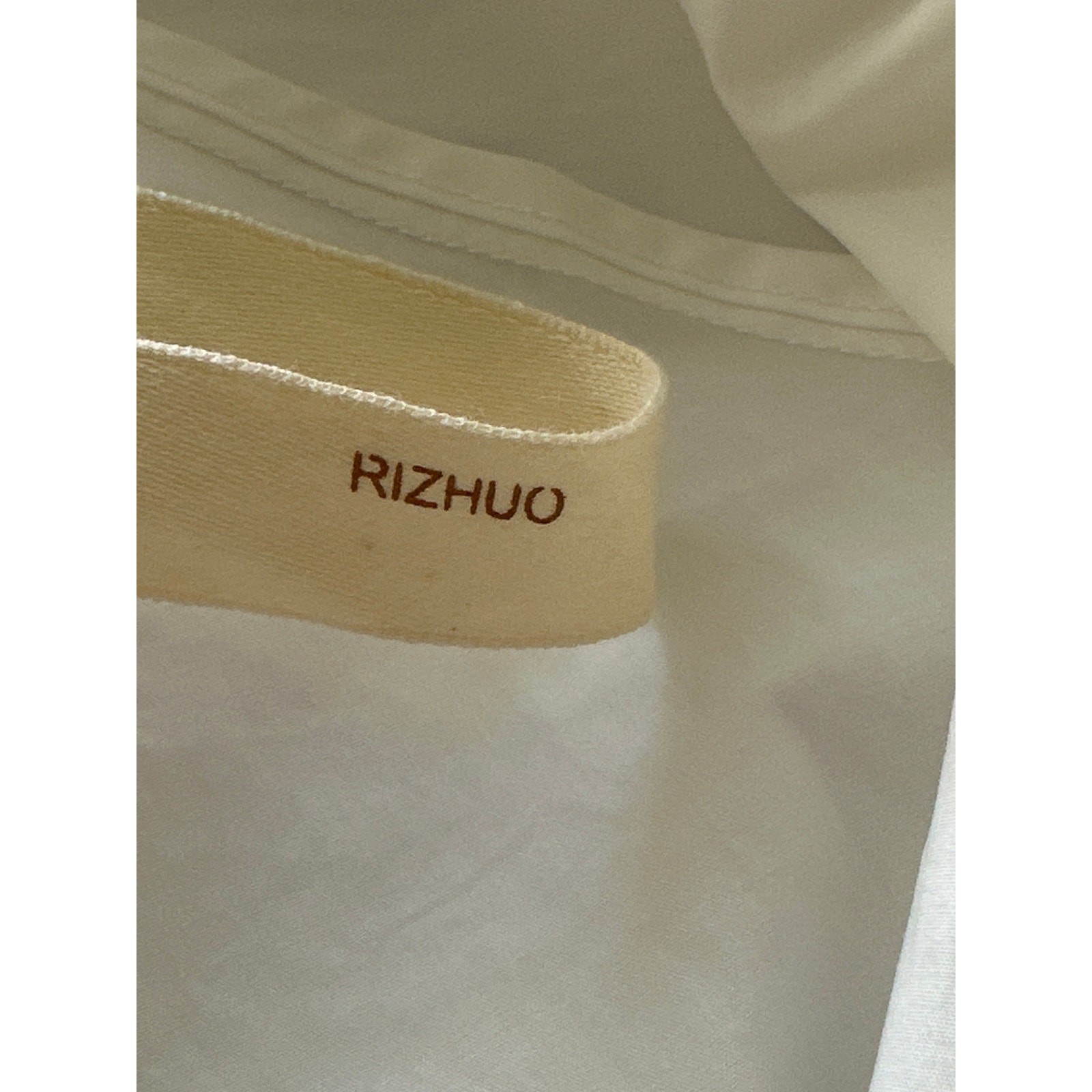 NWT RIZHUO Wrap Shirt Dress L Minimalist Lagenlook Asian Designer City Chic