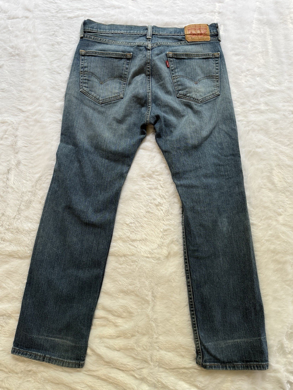 Levi’s 505 Men’s Jeans 34×30 Blue, Regular Fit, Straight Leg