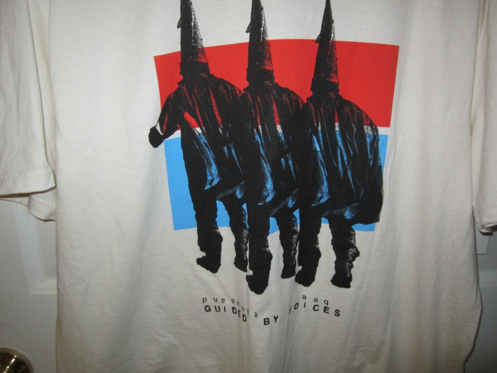 official GUIDED BY VOICES shirt Large B Thousand wizard GBV 1000 pavement pixies