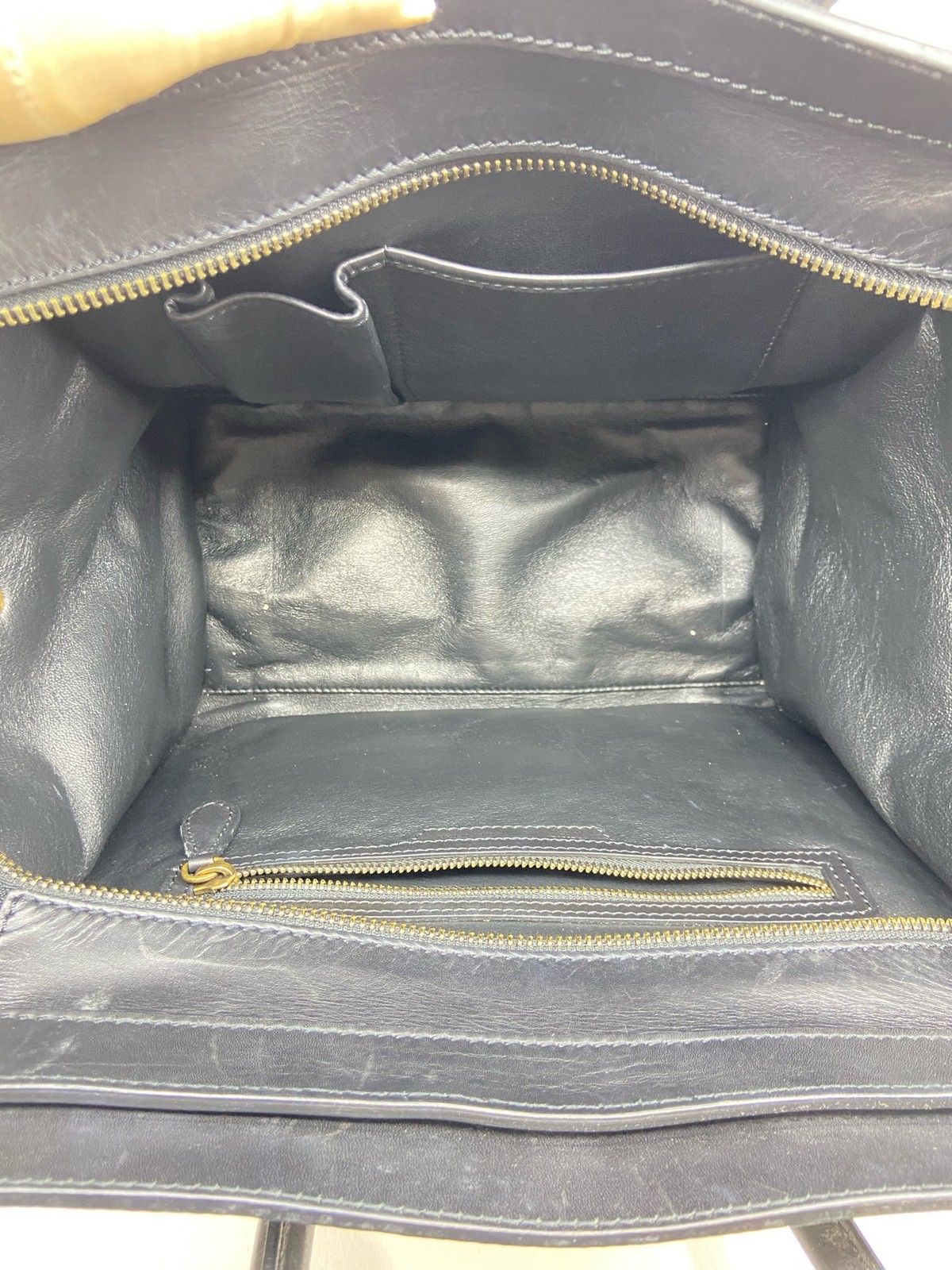 Celine Pre-Owned Authentic Satchel Colorblock 30.5*29*17 Free Tracked Shipping