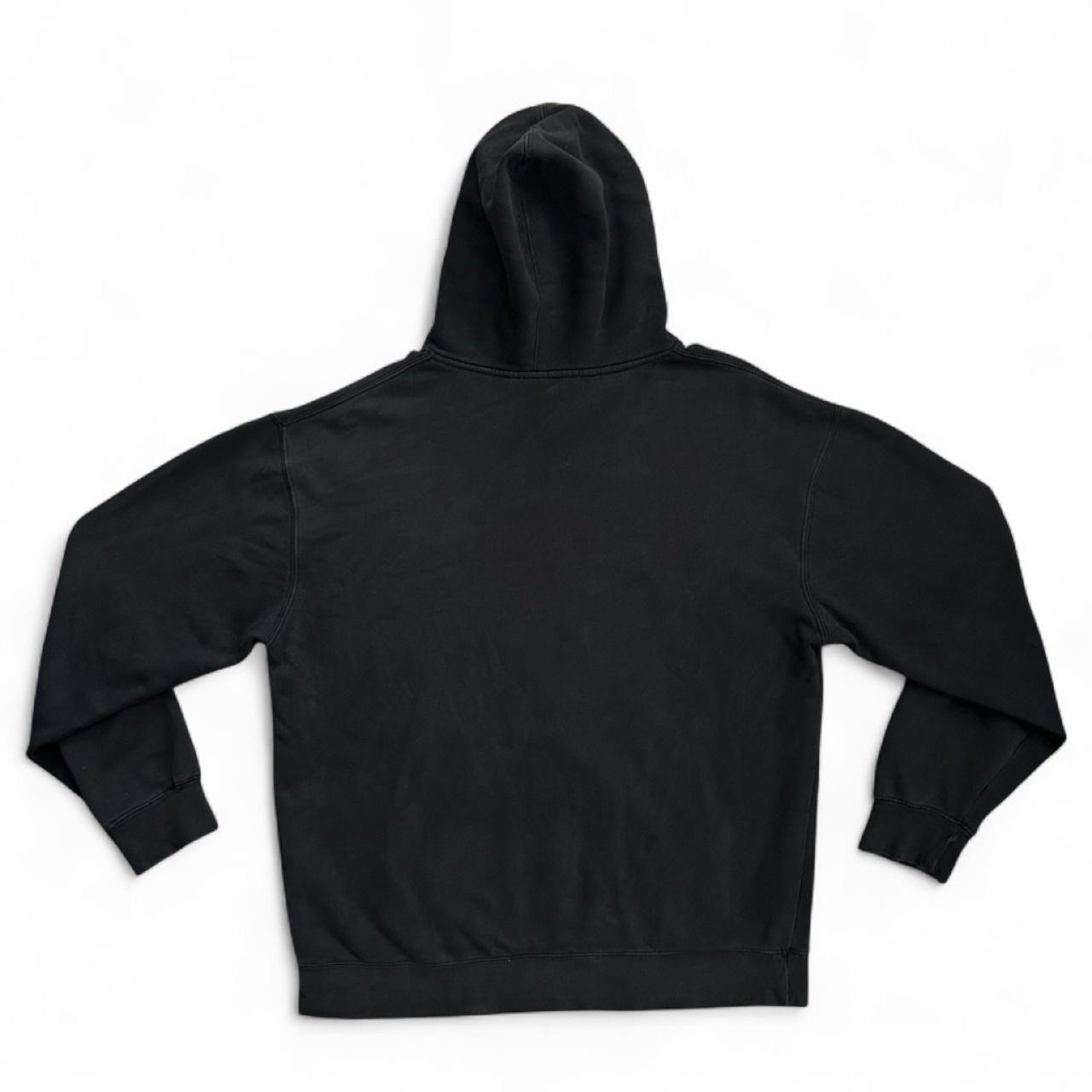 Golf Wang Black Hoodie Sweatshirt Embroidered Multicolored Logo On Chest Size L